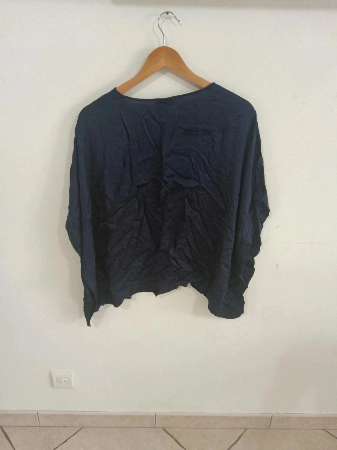 C131 navy Caroll blouse XS – photo 4